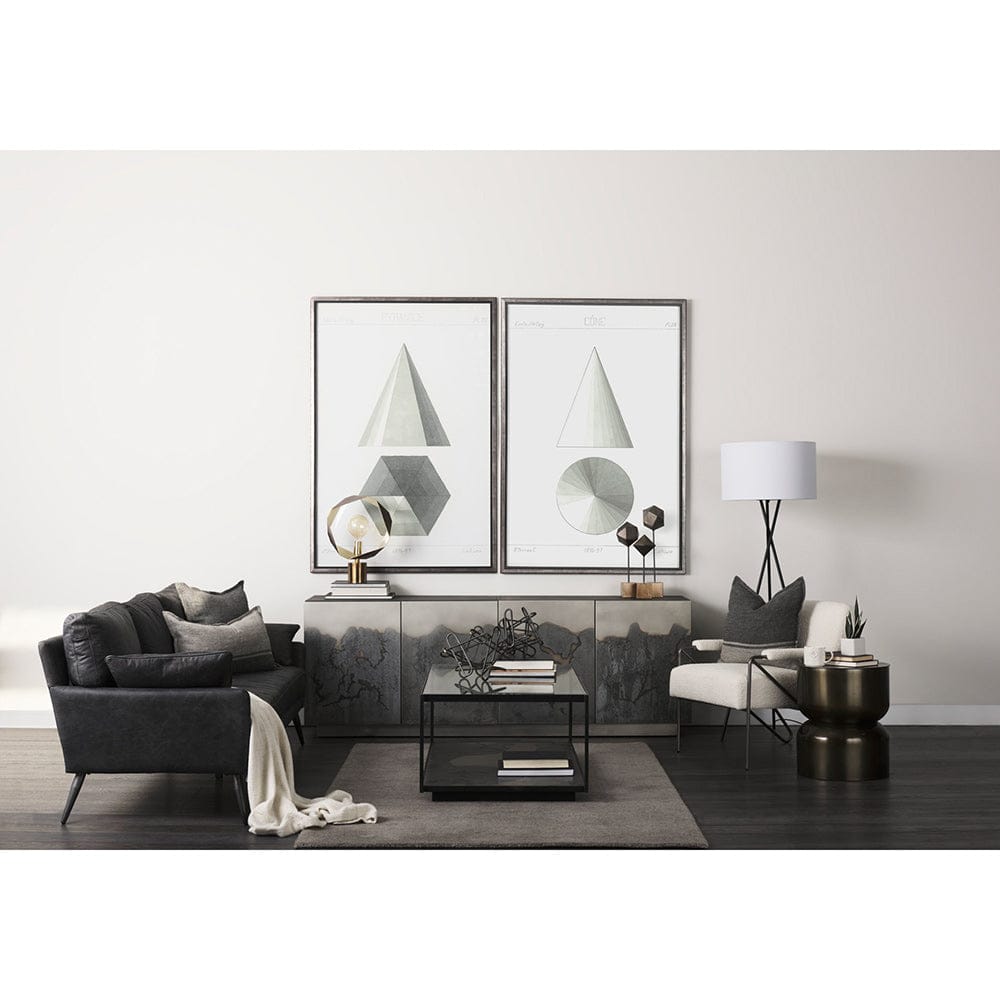 Roxdale Sideboard 69260 in Acid Wash Metal