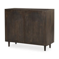 Tucker 2 Door Cabinet 69953 in Dark Brown
