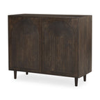 Tucker 2 Door Cabinet 69953 in Dark Brown