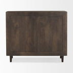 Tucker 2 Door Cabinet 69953 in Dark Brown
