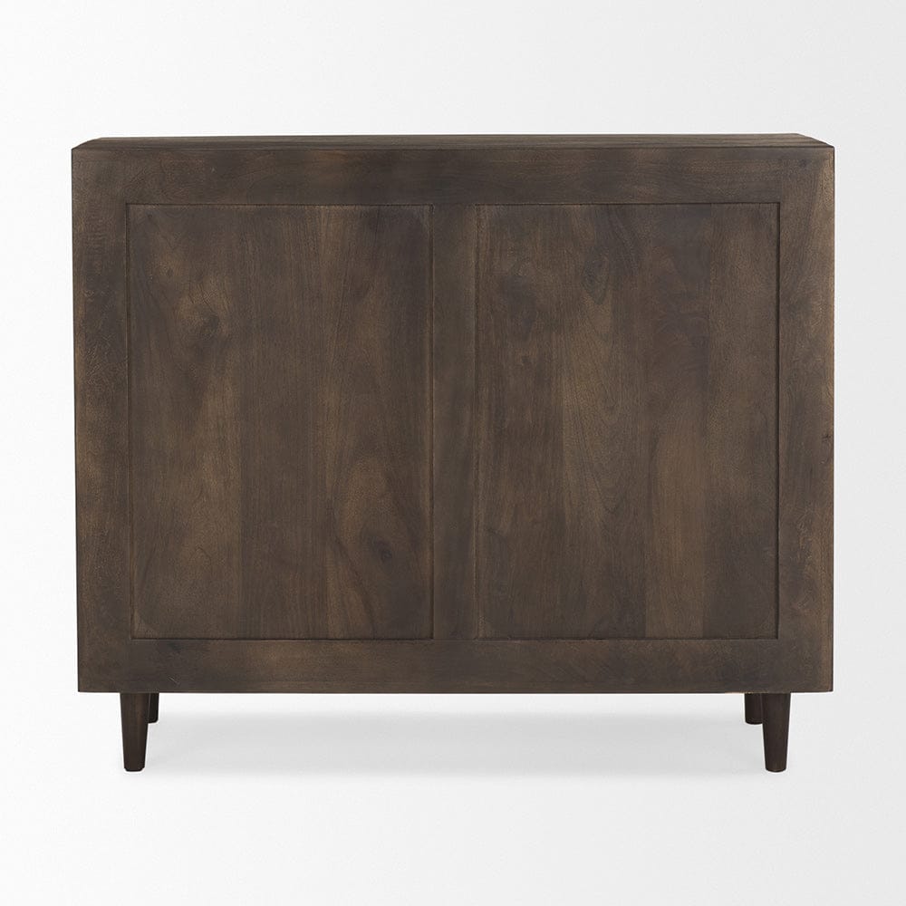 Tucker 2 Door Cabinet 69953 in Dark Brown