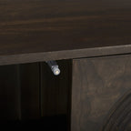 Tucker 2 Door Cabinet 69953 in Dark Brown