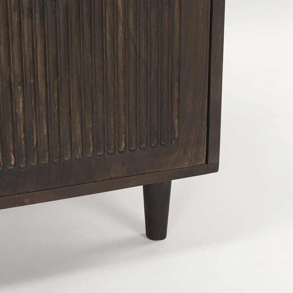 Tucker 2 Door Cabinet 69953 in Dark Brown