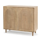 Tucker 2 Door Accent Cabinet 69952 in Light Brown