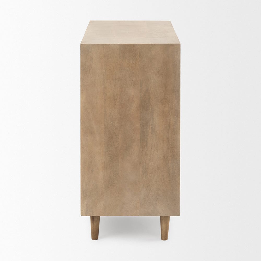 Tucker 2 Door Accent Cabinet 69952 in Light Brown