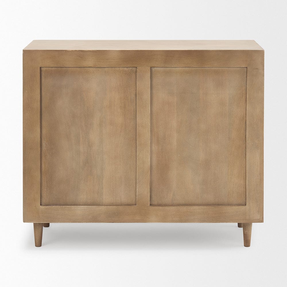 Tucker 2 Door Accent Cabinet 69952 in Light Brown