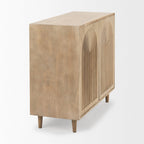 Tucker 2 Door Accent Cabinet 69952 in Light Brown