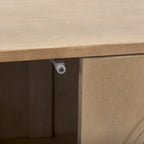 Tucker 2 Door Accent Cabinet 69952 in Light Brown