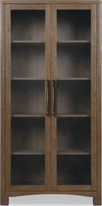 Arden Curio Cabinet YK2R80 in Tavern Brown