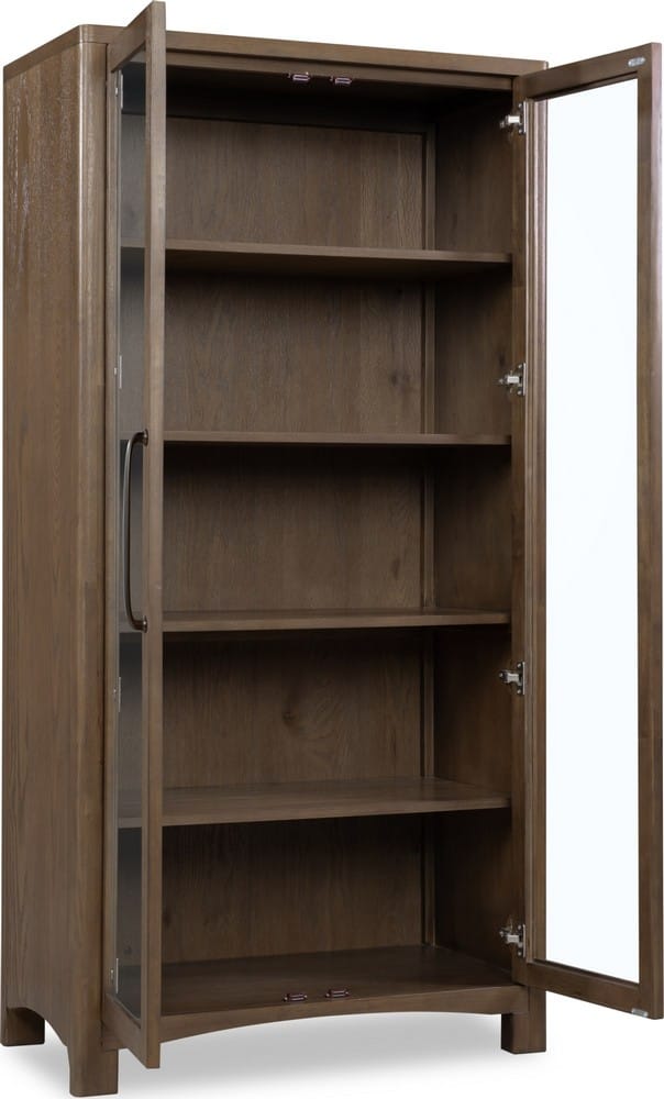 Arden Curio Cabinet YK2R80 in Tavern Brown