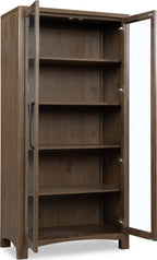 Arden Curio Cabinet YK2R80 in Tavern Brown