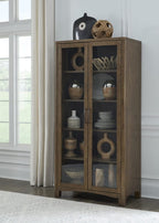 Arden Curio Cabinet YK2R80 in Tavern Brown
