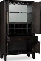 Zamba 4 Door 1 Drawer Bar Cabinet UKXT79 in Jaguar