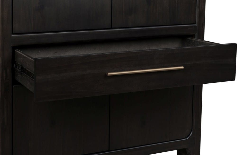 Zamba 4 Door 1 Drawer Bar Cabinet UKXT79 in Jaguar