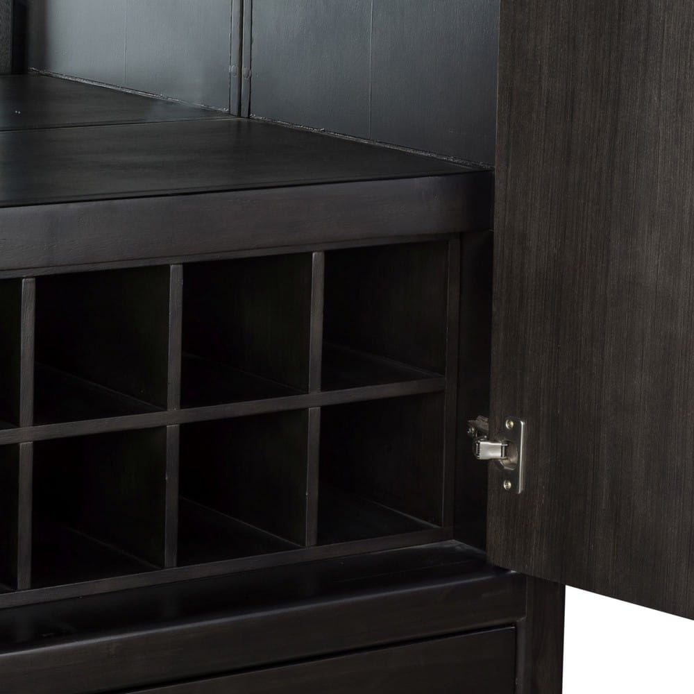 Zamba 4 Door 1 Drawer Bar Cabinet UKXT79 in Jaguar