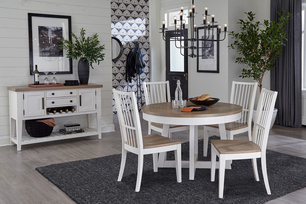 Americana Modern Dining 54 in. Sideboard DAME#54SB-COT in Cotton