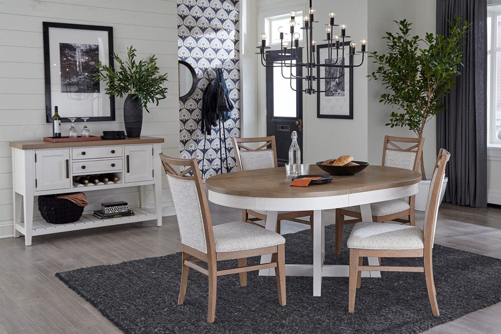 Americana Modern Dining 54 in. Sideboard DAME#54SB-COT in Cotton