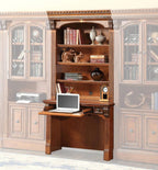 Parker House Huntington Two Piece Library Desk in Antique Vintage Pecan