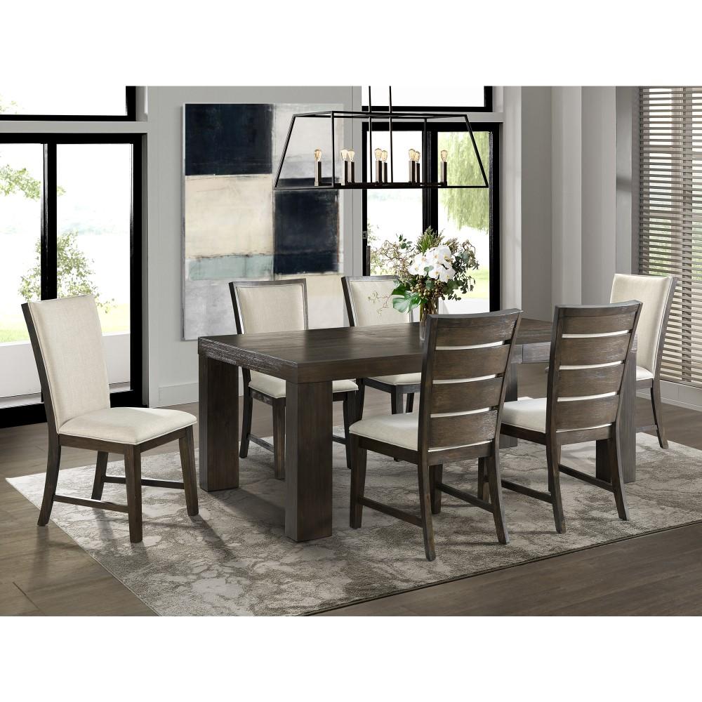 Jasper 7pc Dining Set Walnut DGD5507PC