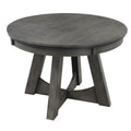 Picket House Furnishings Princeton Round Game Table in Gray
