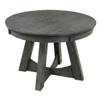 Picket House Furnishings Princeton Round Game Table in Gray