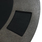 Picket House Furnishings Princeton Round Game Table in Gray