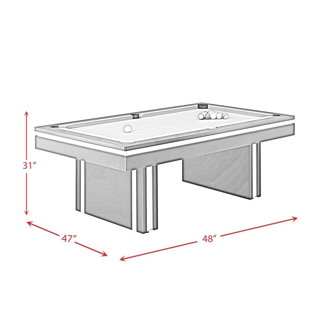 Picket House Furnishings Remy Billiard Table in Black