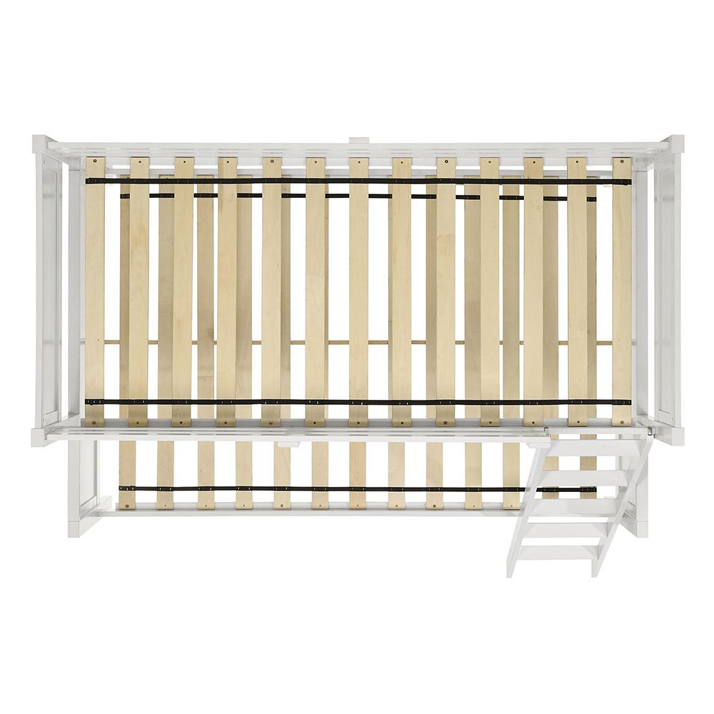 Santino Twin Over Full Bunk Bed SM700TFB in White