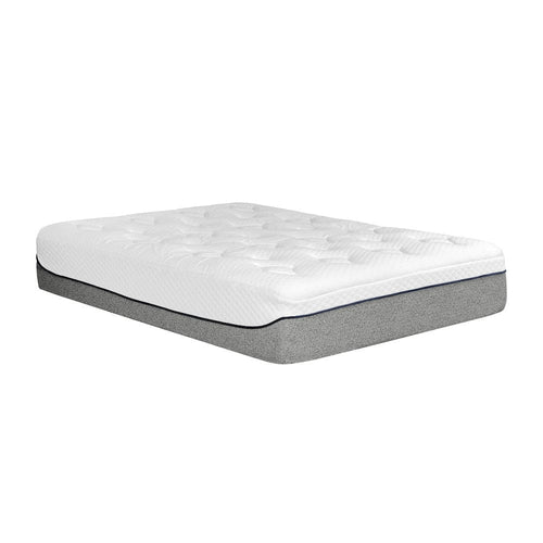 Divine Ultra 13in Queen Medium Gel Foam Bed in a Box Mattress White 29869
