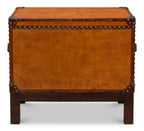 Abilene Leather Box with Stand 26734 in Tan