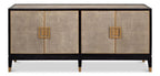 Beto Four Door Sideboard 53941 in Tan