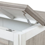 Islamorada Queen Cabinet Bed with Mattress Dapple Grey B233CABBED-DAPGREY