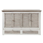 Islamorada Queen Cabinet Bed with Mattress Dapple Grey B233CABBED-DAPGREY