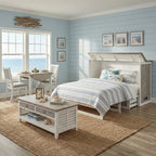 Islamorada Queen Cabinet Bed with Mattress Dapple Grey B233CABBED-DAPGREY