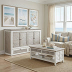 Islamorada Queen Cabinet Bed with Mattress Dapple Grey B233CABBED-DAPGREY