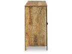 Camney Accent Cabinet A4000581 in Brown/Black
