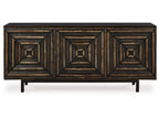 Fair Ridge Accent Cabinet A4000573 in Distressed Black