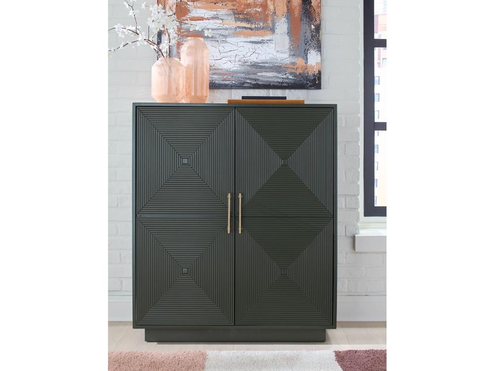 Geirwood Accent Cabinet A4000676_MD26 in Dark Green