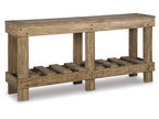 Susandeer Console Sofa Table Brown A4000219