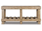 Susandeer Console Sofa Table Brown A4000219