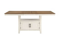 Hyland Counter Table with 20-inch Leaf HY500PTB in Brown