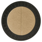 Rylie 48in Dining Table with Game Top Black RL500K-DB-TT-GT