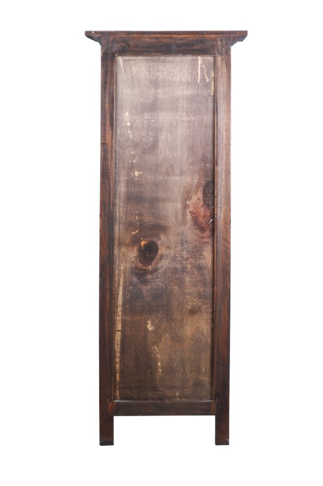 Shabby Chic Cottage Tall 1 Door Storage Cabinet CC-CAB1227S-RW
