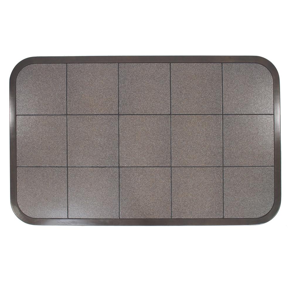Shades of Gray 3-Piece Kitchen Island Set CY-KIT2-B200-AG3P in Weathered Gray