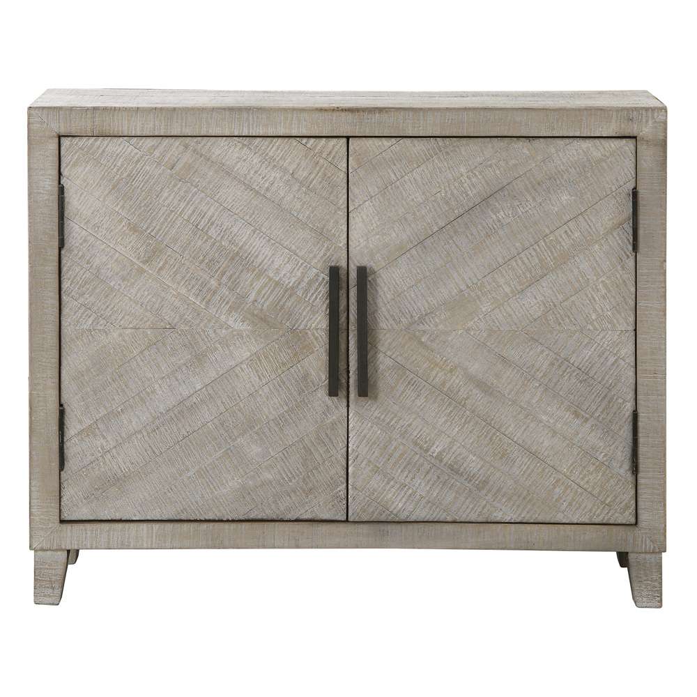 Adalind Accent Cabinet 24873 in White Washed