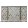 Sophie 4 Door Cabinet 24520 in Grey